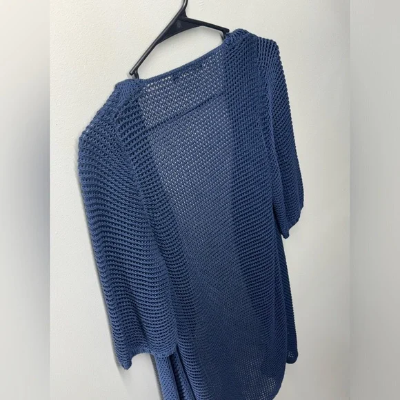 Piazza Sempione SpA Blue Knit Cardigan - Picture 8 of 13